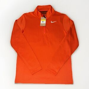 Nike Victory Men’s S Dri-FIT Therma Flex 1/2-Zip Golf Pullover Orange FZ7462-809